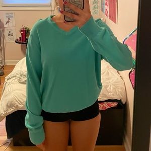 lands end mens v neck sweater